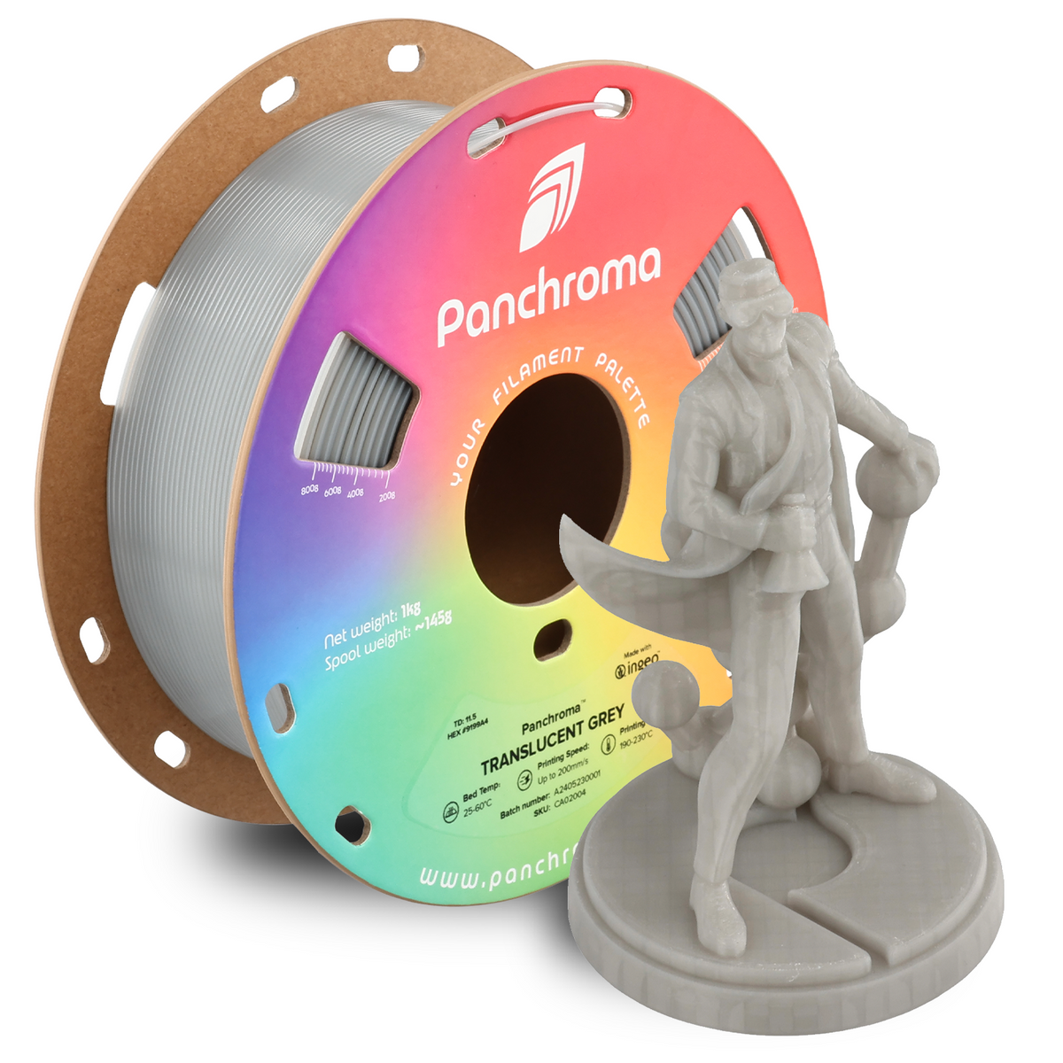 Panchroma Translucent Grey spool