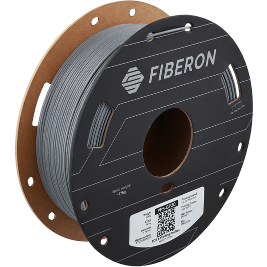 Fiberon PPS-GF20 1.75mm 0.5kg - Grey