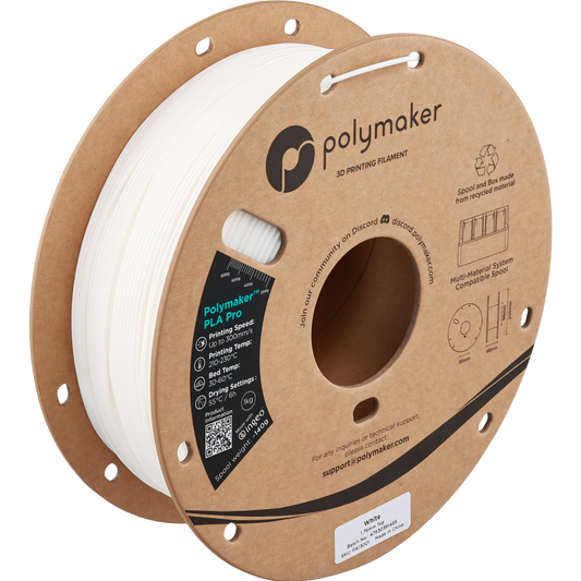 Polymaker PLA Pro 1.75mm 1kg - White
