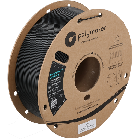 Polymaker ABS Pro 1.75mm 1kg - Black