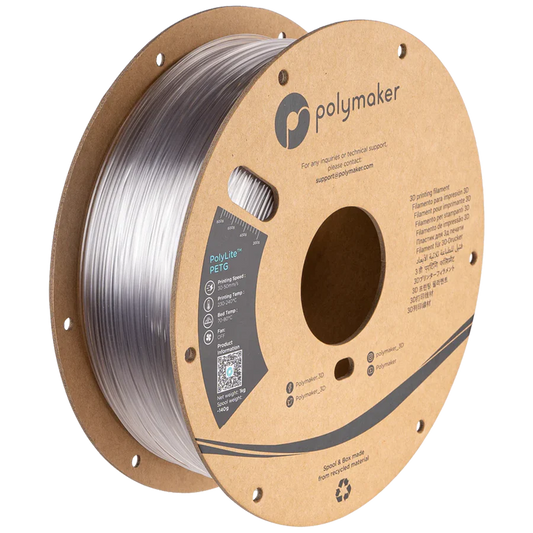 PolyLite PETG(1.75mm,1000g) Clear